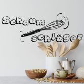 Wandtattoo Schaumschläger 
