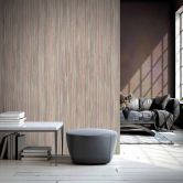 Strepen behang Fotobehang, beige strepen 2.70 x 1.06 m 