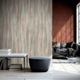 Fototapete mit grafischem Streifenmuster, Beige Streifen 3.40 x 1.06 m 