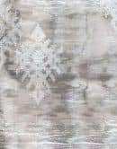 Fototapete Wandtapete mit Motiv Abstrakte Textur mit Ornament Muster in Grau Beige 2,7 x 2,12 m 