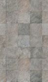 Fototapete Motivtapete Beton Fliesen Patchwork in Grau Beige Modern 2,7 x 1,59 m 