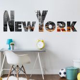Sticker mural - New York Impression 