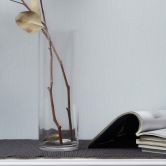 Vliestapete Texturiert, Linien Struktur Modern in Blau 