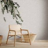 Vliestapete Blätter, Blattmotiv Floral Natur in Beige 