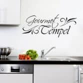 Wandtattoo Gourmet Tempel 