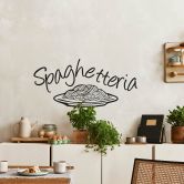 Wandtattoo Spaghetteria Teller 