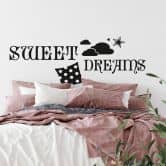Sticker mural - Sweet Dreams Oreillers 