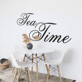 Wandtattoo Tea Time 