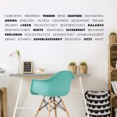 Wandtattoo Weisheiten 