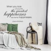 When you look at your life... Wall sticker 