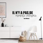 Wandtattoo Il n'y a pas de moments... 