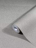 Non-woven wallpaper with a slightly shiny grey plain texture by Harald Glööckler 