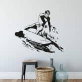 Sticker mural - Surfeur 