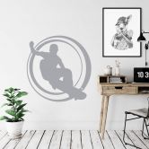 Wandtattoo Skater 