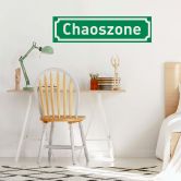 Wandtattoo Chaoszone 