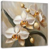 Leinwandbild Orchideen AI 
