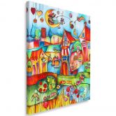 Canvasbillede, Feernes by 
