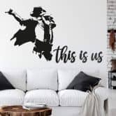 Sticker mural - Michael 
