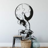 Wandtattoo Atlas 