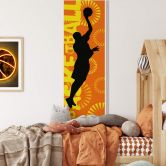 Wandtattoo Basketball Banner 