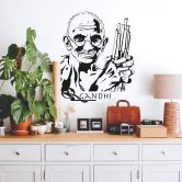 Wallsticker -  Mahatma Gandhi 