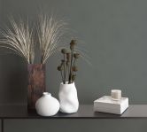 Vliestapete Struktur Punkte Modern, Romantisch, Shabby Chic in Anthrazit  