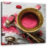 Leinwandbild, Rosa Staub 