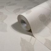 Vliestapete Blätter Floral Natur, Klassisch in Beige  