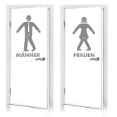 Wandtattoo Toilettenmännchen 