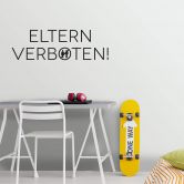 Wandtattoo Eltern verboten 1 