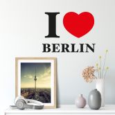 Wandtattoo I love Berlin 