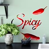 Wandtattoo Spicy 