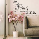 Wallsticker -  Once upon a time 