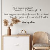 Sticker mural - Vuoi essere grande? 