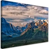 Leinwandbild, Berg Landschaft Natur 