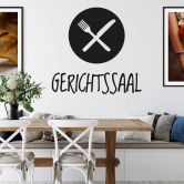 Wandtattoo Gerichtssaal 