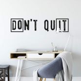Wallsticker - Don't quit 
