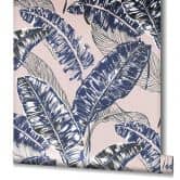 Vliestapete Floral Modern, Natur in Rosa-Braun  
