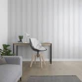 banen behang, vliesbehang Novamur Yvi wit 