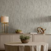 Vliestapete Beton, Wellen Grafisch Modern in Beige 