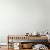 Vliestapete Strukturiert Uni Modern matt in Beige 