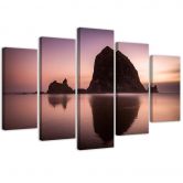 Canvas print 5 delig, Felsenmeer 
