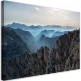 Leinwandbild, Natur Landschaft Gebirge 