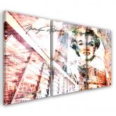 Leinwandbild 3-teilig, Marilyn Monroe 