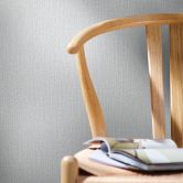Vliestapete mit feinen Linien und leichter Struktur grau Uni 