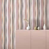 Ikke-vævet tapet striber Stripes Modern, Kids matt i beige 