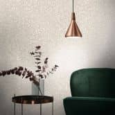 Vliestapete Blätter Floral Natur matt in Grau Beige 