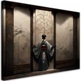 Leinwandbild Japanische Geisha 