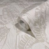 Vliestapete Floral Modern, Natur in Greige  