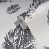 Vliestapete Grafisch Modern in Weiß  